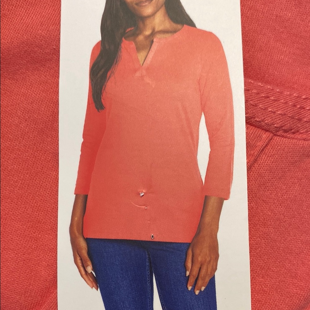 Orvis Women's Classic Collection Coral Top XXL